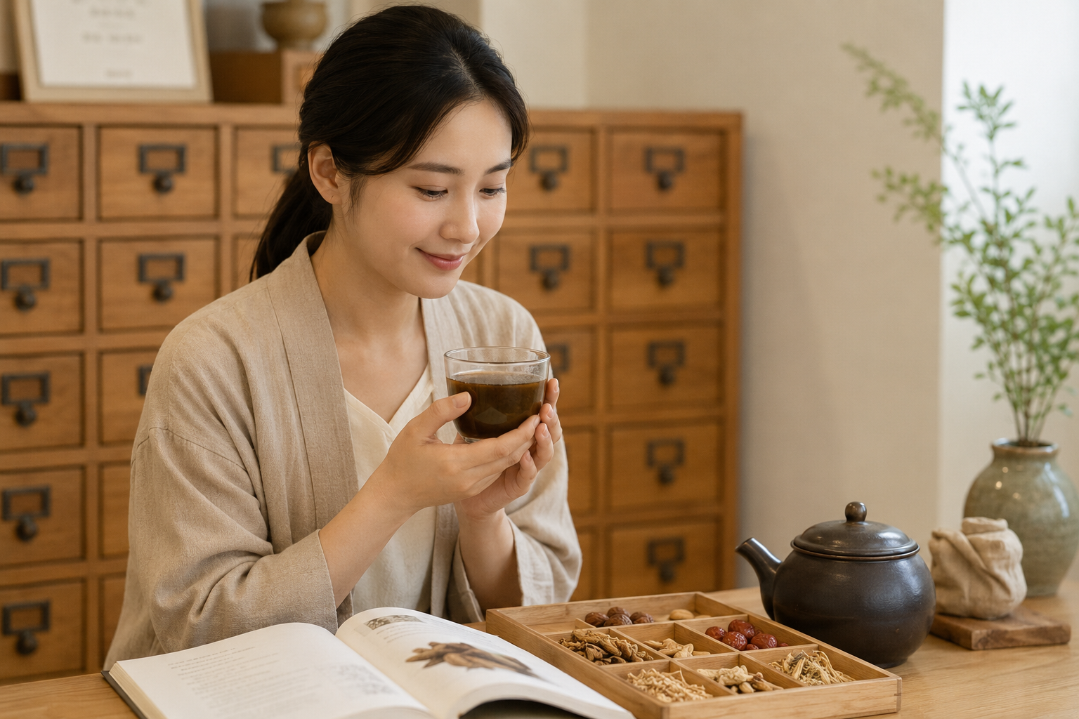 동탄산후다이어트한약 출산 후 체중과 복부 변화를 고민하는 여성